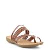 Women's Alisha Flat Sandal LIGHT BROWN view