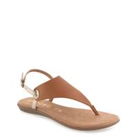 Women's Conclusion Flat Sandal TAN view