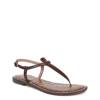 Gigi Flat Sandal MAPLE BOURBAN view
