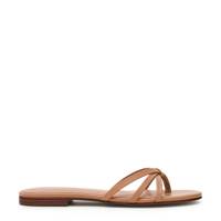 Women's Strappy Sandal BROWN LEATHER  view