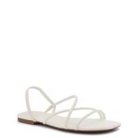 Womens' Viira Flat Sandal White view