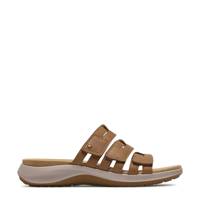 Women's Maelynn Abby Sandal TAN LEATHER view