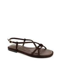 Women's Paria Sandal Chocolate Suede view
