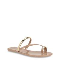 Women's Seashell 3 Flat Sandal BARELY NUDE/GOLD view