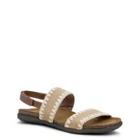 Women's Dylan Flat Sandal BROWN view