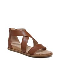 Women's Cindi Wide Width Sandal DARK BROWN WIDE view