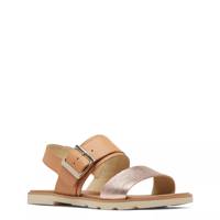 Ella III Slingback Sandal HONEST BEIGE/HONEY WHITE LEATHER view