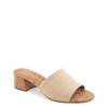 Womens' Como Lizard Embossed Sandal NATURAL view