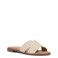 Women's Balerie Woven Flat Sandal BEIGE SYN 1 view