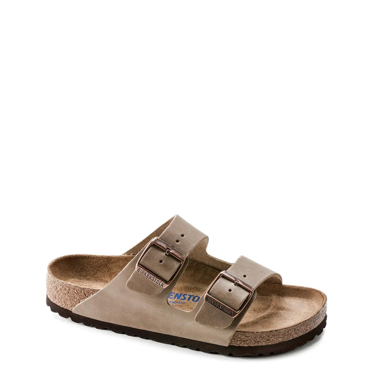 Women's Arizona Soft Footbed Oiled Leather Sandal
