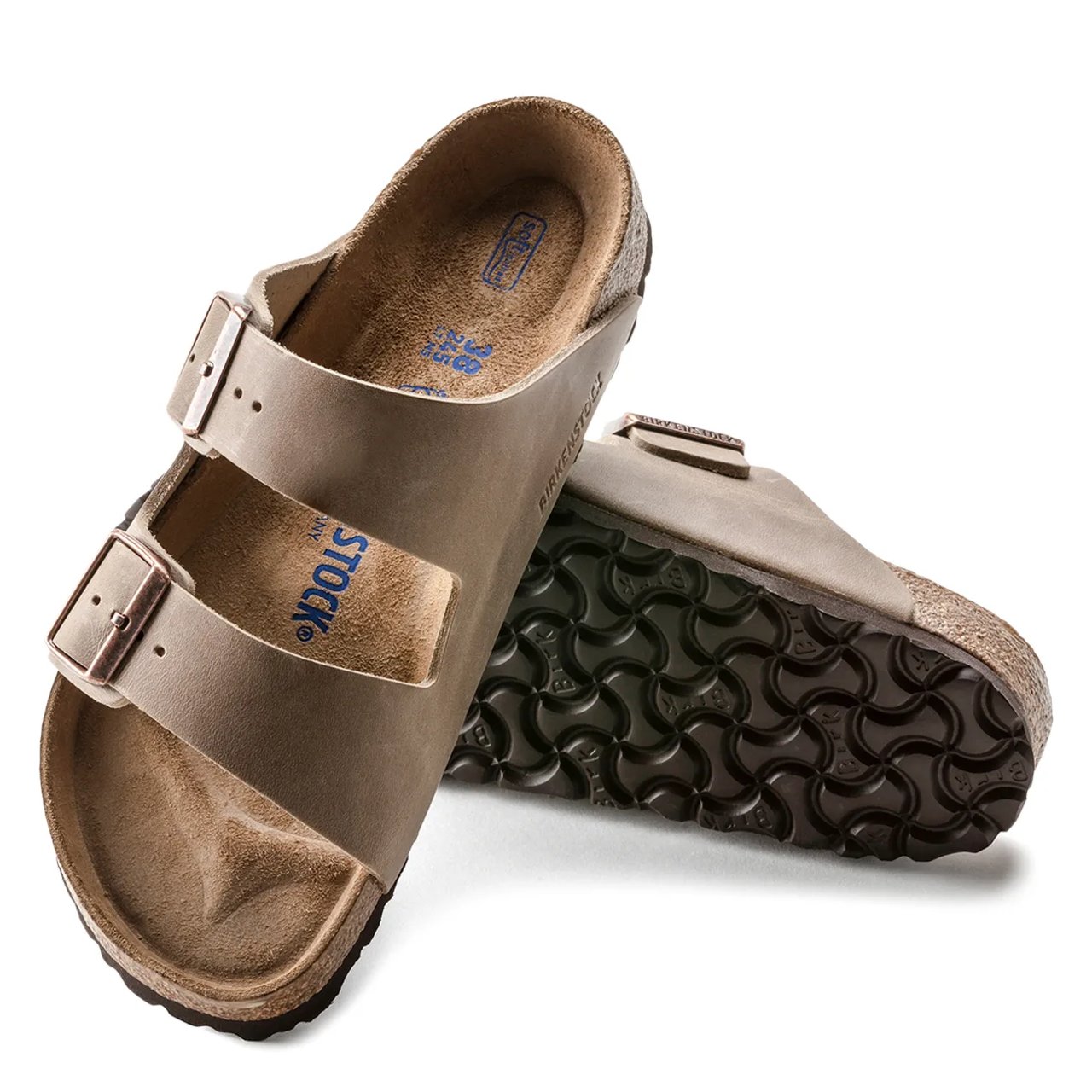 Women's Arizona Soft Footbed Oiled Leather Sandal