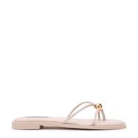 Strappy Flat Sandal BONE view