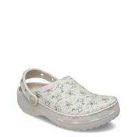 Womens' Crafted Disty Floral Classic Clog  Cream view