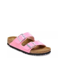 Women's Arizona Patent Narrow Width Slide Sandal PATENT CANDY PINK/BLACK NARROW view