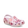 Unisex Classic Valentine’s Day Clog PINK MILK/HEARTS view