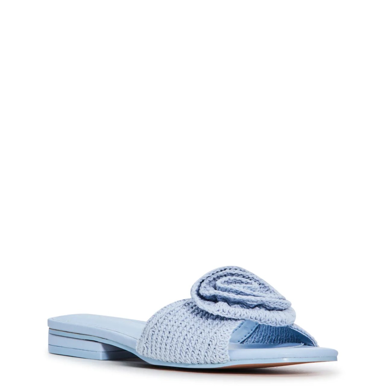 Hydrangea Flat Sandal