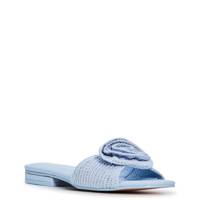 Hydrangea Flat Sandal ICE BLUE view