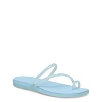 Women's Miami Toe Loop Sandal BLUE SYN view