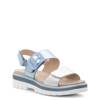 Women's Marbella Sandal SILVER/SKY BLUE view