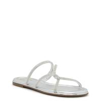 Women's Zoet Flat Sandal SILVER view