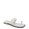 Women's Andarna2 Flip Flop Sandal SILVER GOLD LEATHER view