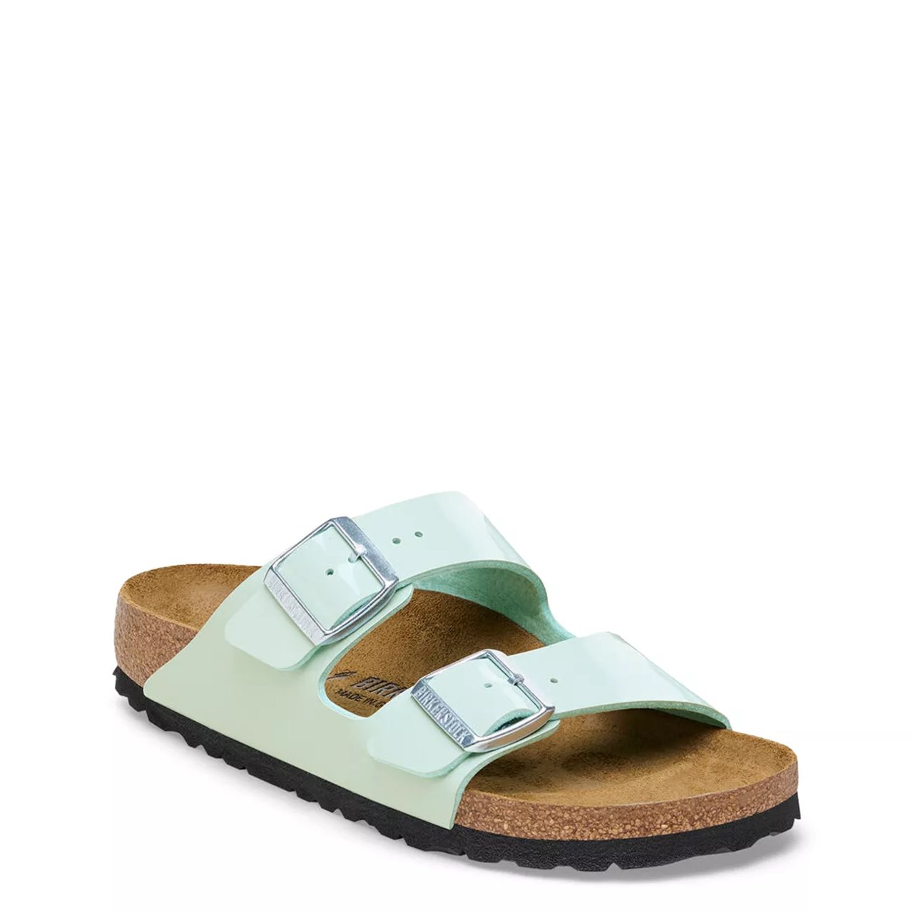 Women's Arizona Patent Narrow Width Slide Sandal