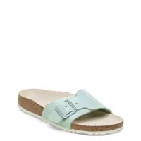 Women's Catalina Narrow Width Sandal SHINY LIZARD SURF GREEN NARROW view