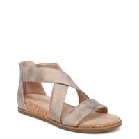 Women's Cindi Wide Width Sandal GOLD METALLIC WIDE view