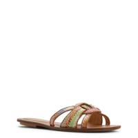 Women's Rosemary Flat Sandal Multicolor Raffia view