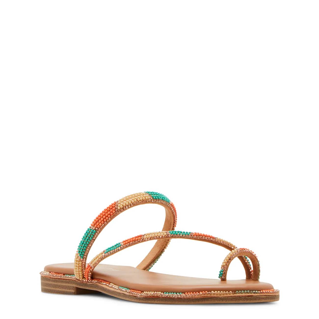 madden girl by Steve Madden Women's Spotlight Flat Sandal