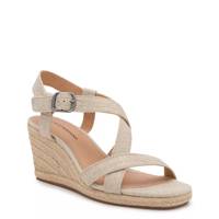 Mytila Espadrille Wedge Sandal NATURAL/PLATINUM view