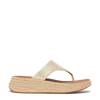 Women's F Mode Flatform Sandal IVORY view