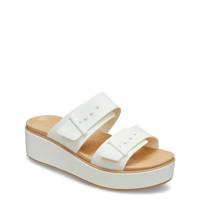 Women's Brooklyn Buckle Wrap Platform Sandal CHALK view