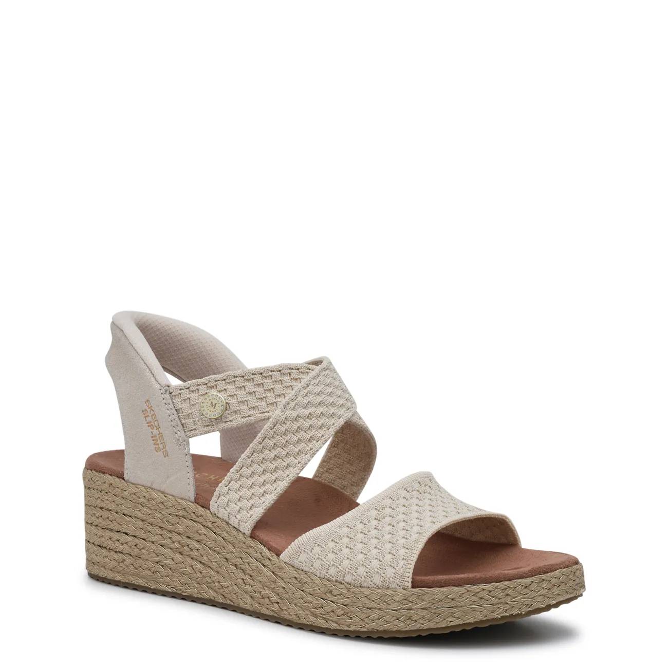 Skechers Women's Slip-Ins Marth Stewart:Beverlee Lux-Str Sandal