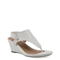 Women's All Dres Wedge Sandal WHITE SMOOTH view