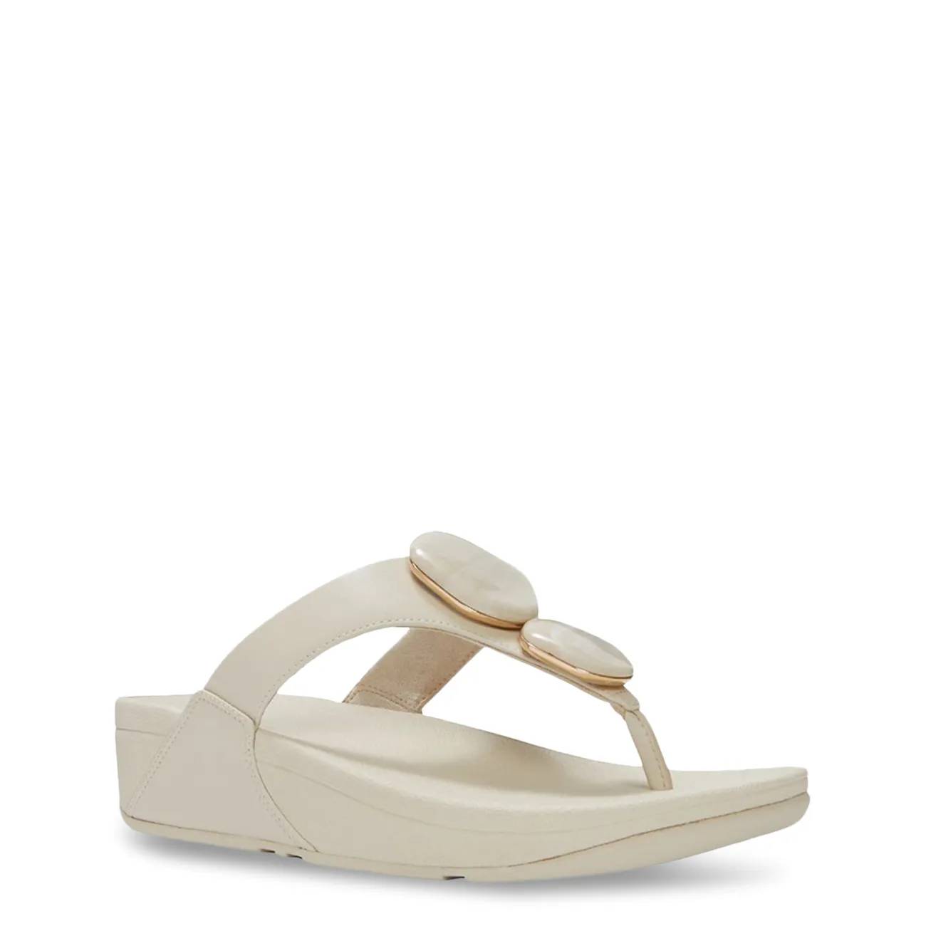 Women's Lulu Marbled-Stone Toe Post Sandal