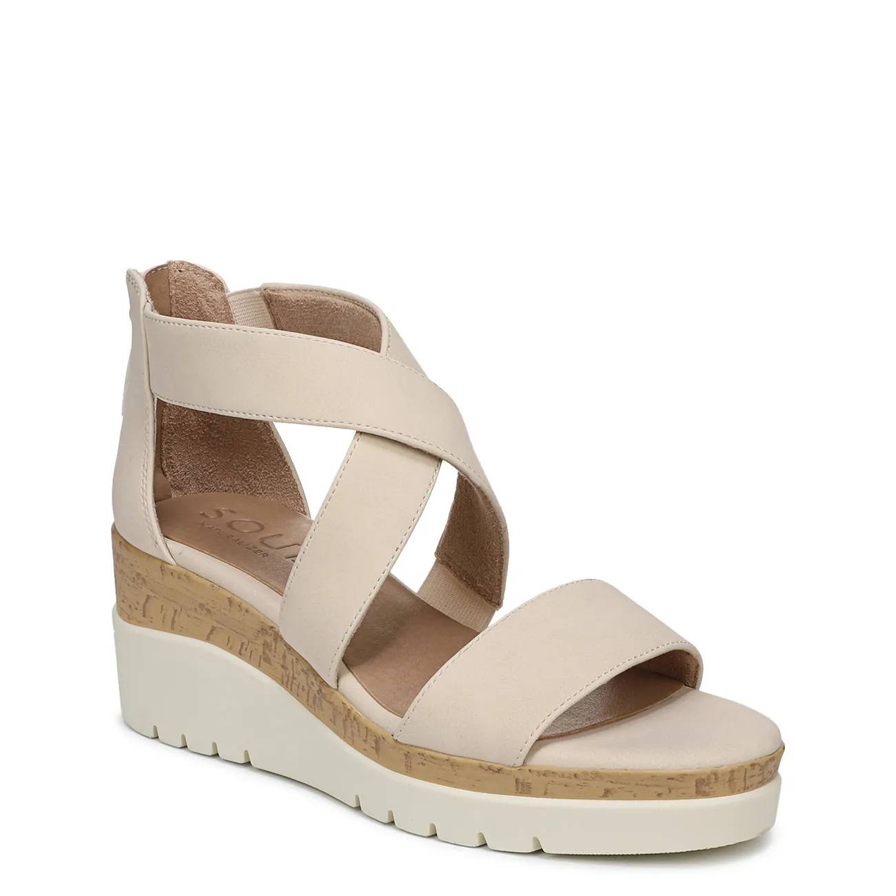 Naturalizer Women's Good Times Wide Width Wedge Sandal