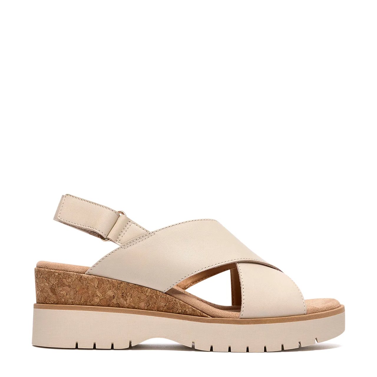 Women's Diaz Cross Wide Width Wedge Sandal