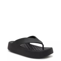 Women's Getaway Platform Flip-Flop Sandal Black view