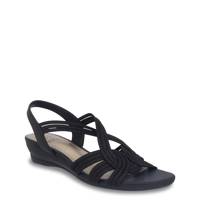 Ravi Stretch Sandal Black view