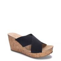 Kindling Wedge Sandal Black view