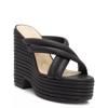 Citali Wedge Sandal Black view