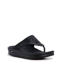 Women's Arch Fit Cali Breeze 2.0 Shine On Sandal BLACK view