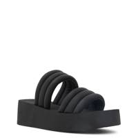 Women's Totally Tubular Wedge Sandal BLACK view