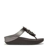 Women's Fino Bauble Bead Toe Post Sandal PEWTER BLACK view