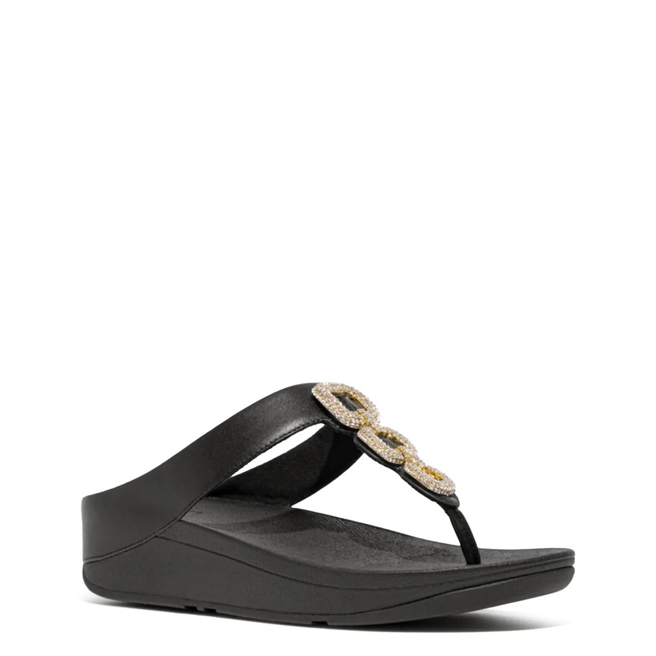 FitFlop Women's Fino Crystal Chain Sandal