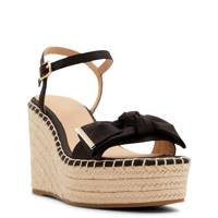 Gia Espadrille Wedge Sandal BLACK view