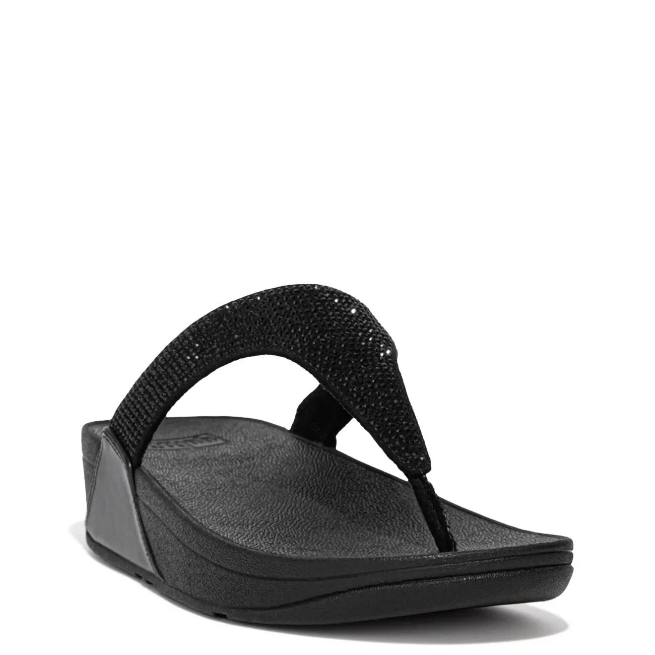FitFlop Women's Lulu Crystal Embellished Toe-Post Sandal