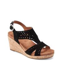 Women's Belis Sandal BLACK SUEDE view