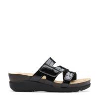 Women's Calenne Holly Slip-on Sandal BLACK PATENT view